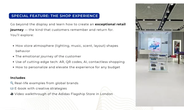 Shop Experience
