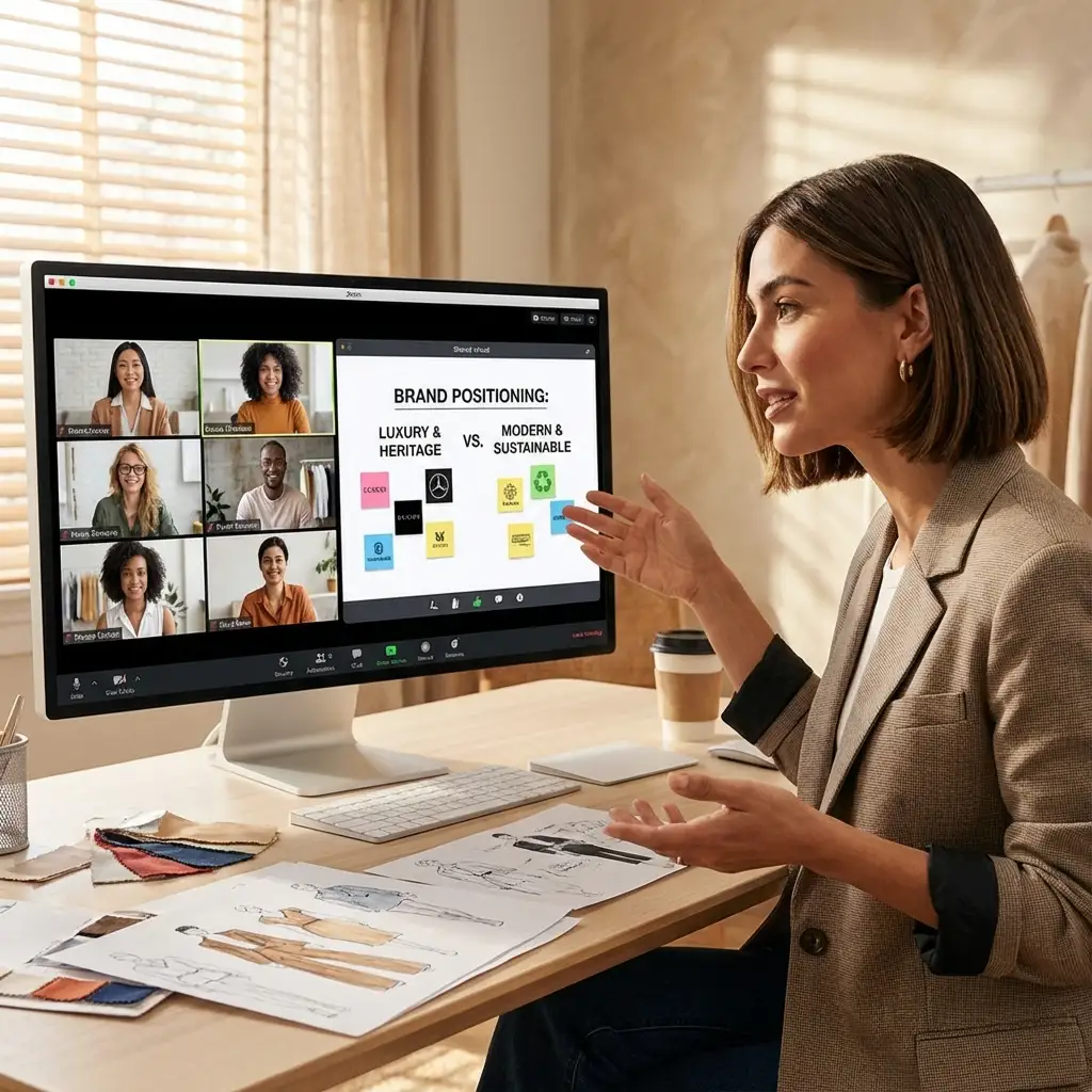 Online ejercicios en salas de reuniones virtuales