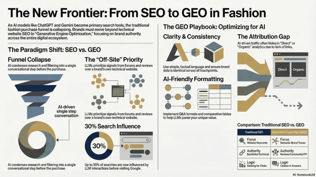 Fashion AI Marketing the new GEO paradigm