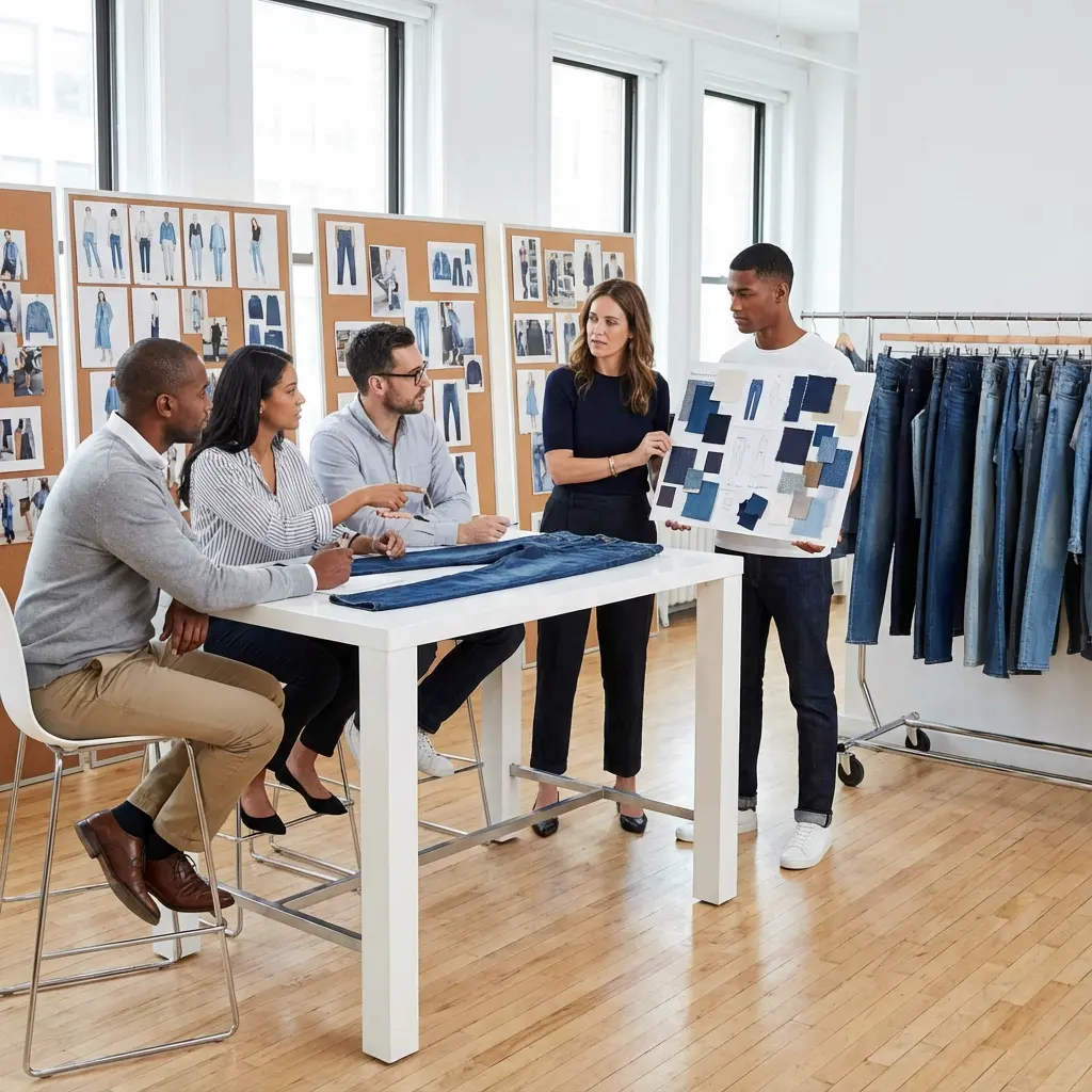 Fashion Merchandising team at work
