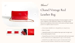 Ecommerce on Shopify built by Digital Fashion Academy - MLV Luxury Vintage