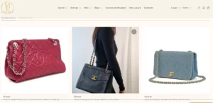 Ecommerce on Shopify built by Digital Fashion Academy - MLV Luxury Vintage